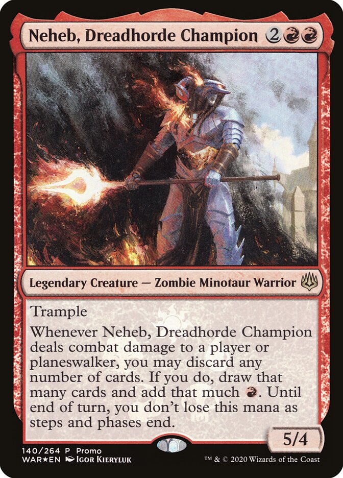 Neheb, Dreadhorde Champion [Resale Promos] | The Time Vault CA