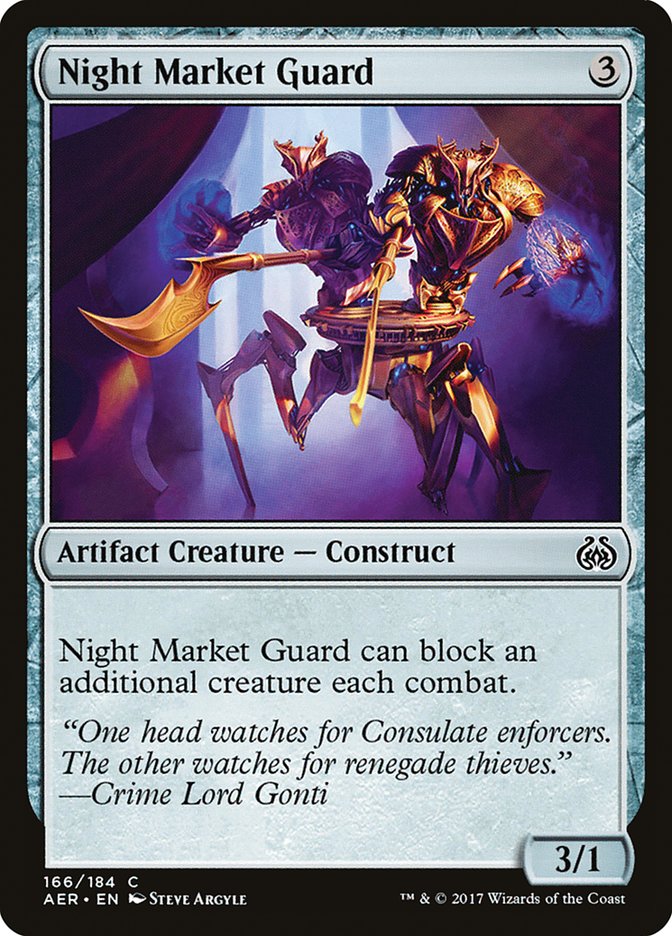 Night Market Guard [Aether Revolt] | The Time Vault CA