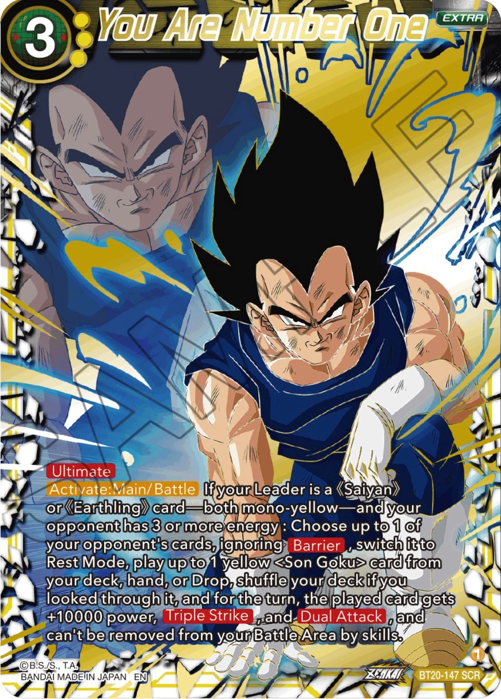 You Are Number One (BT20-147) [Power Absorbed] | The Time Vault CA