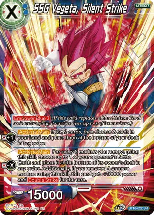 SSG Vegeta, Silent Strike (BT16-022) [Realm of the Gods] | The Time Vault CA