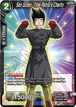 Son Goten, Time Patrol's Charity (Common) (BT13-129) [Supreme Rivalry] | The Time Vault CA
