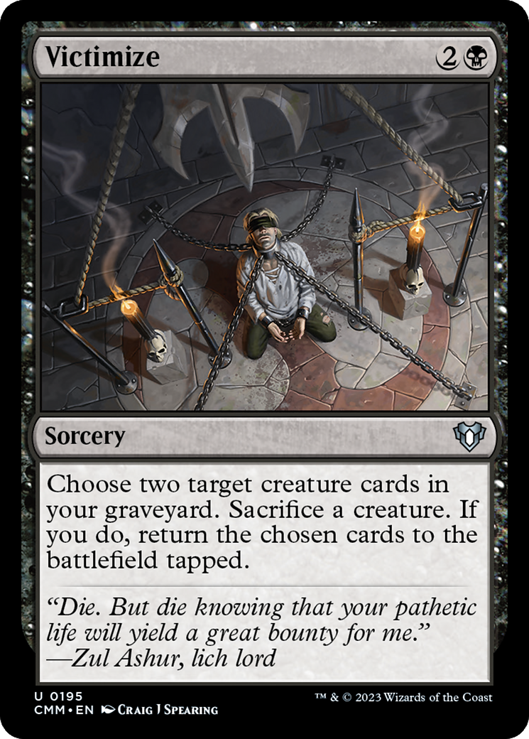 Victimize [Commander Masters] | The Time Vault CA