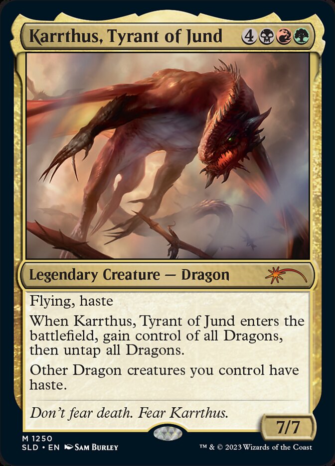 Karrthus, Tyrant of Jund [Secret Lair Drop Series] | The Time Vault CA