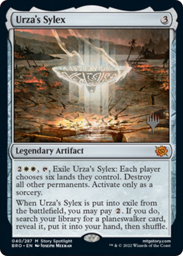 Urza's Sylex (Promo Pack) [The Brothers' War Promos] | The Time Vault CA