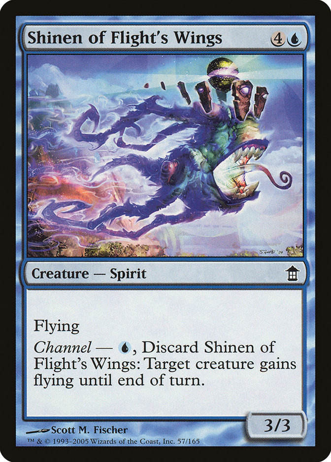 Shinen of Flight's Wings [Saviors of Kamigawa] | The Time Vault CA