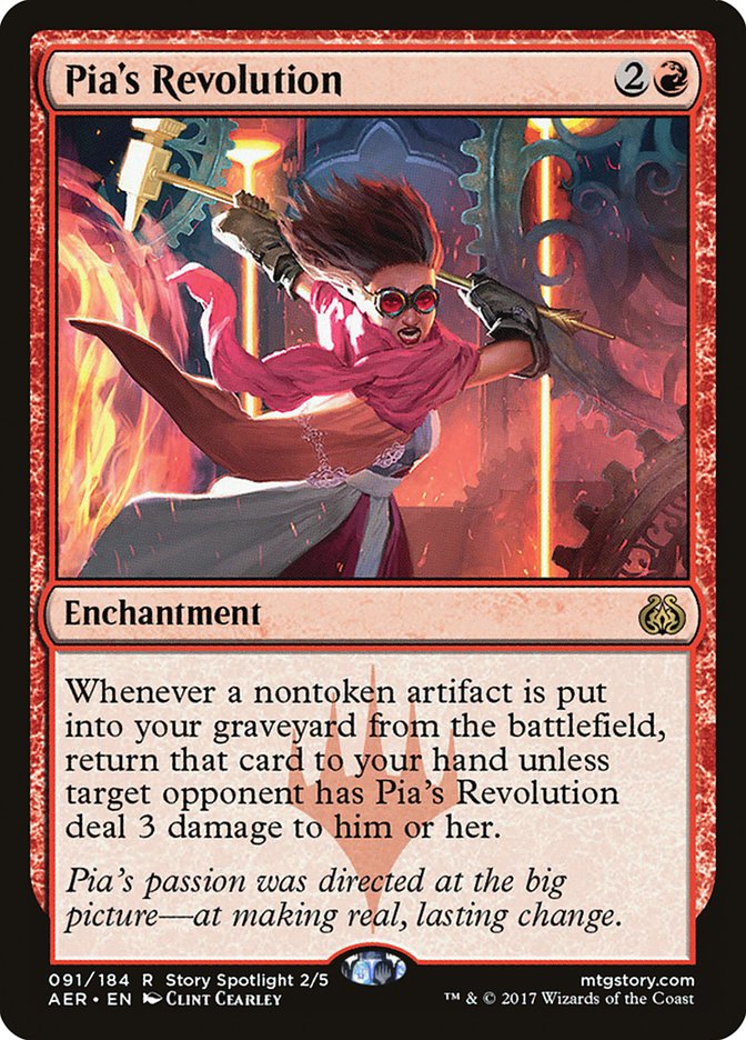 Pia's Revolution [Aether Revolt] | The Time Vault CA