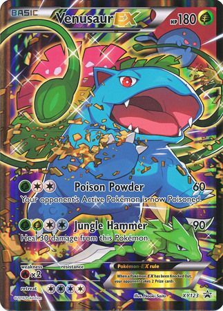 Venusaur EX (XY123) (Jumbo Card) [XY: Black Star Promos] | The Time Vault CA