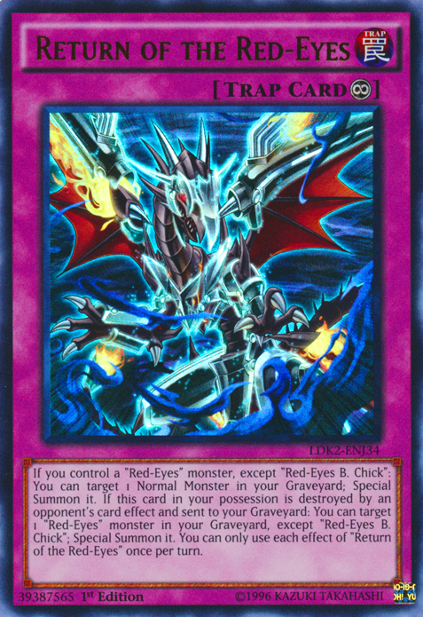 Return of the Red-Eyes [LDK2-ENJ34] Ultra Rare | The Time Vault CA