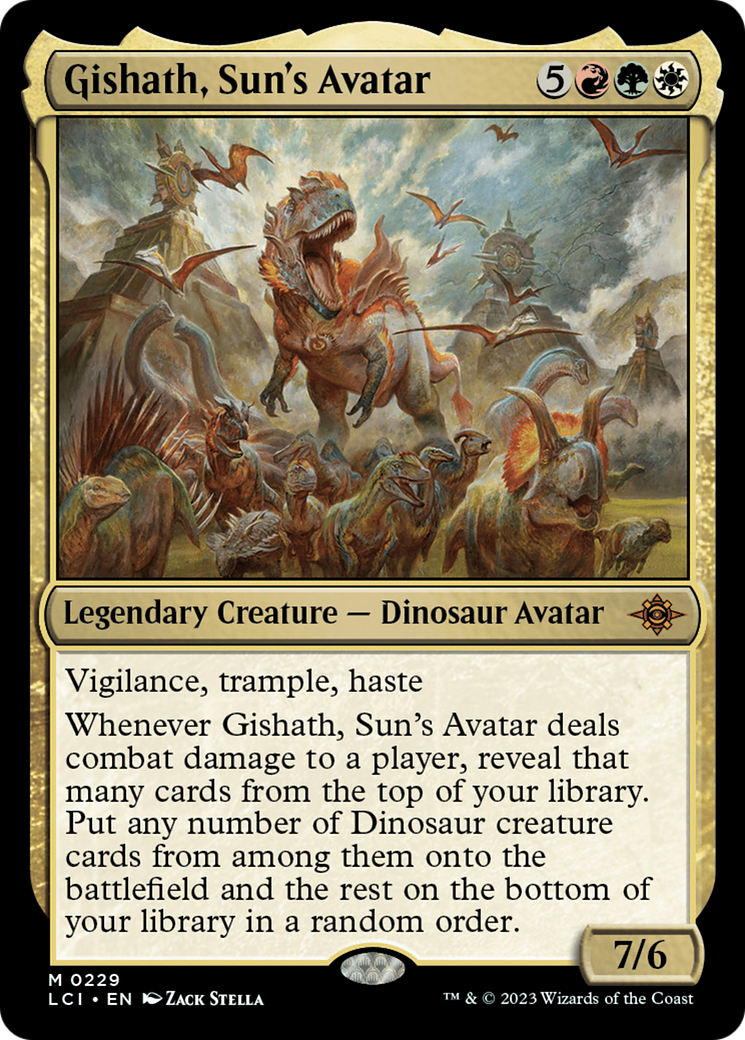 Gishath, Sun's Avatar [The Lost Caverns of Ixalan] | The Time Vault CA