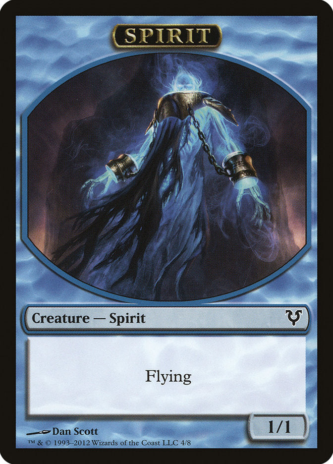 Spirit Token (4/8) [Avacyn Restored Tokens] | The Time Vault CA