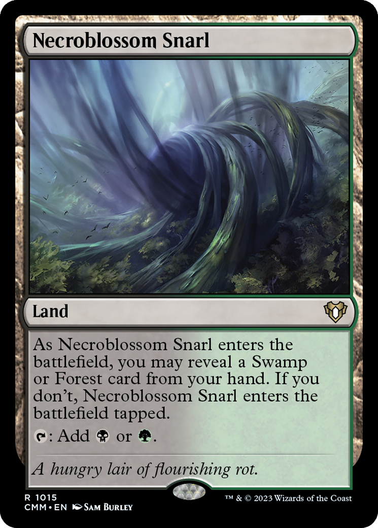 Necroblossom Snarl [Commander Masters] | The Time Vault CA