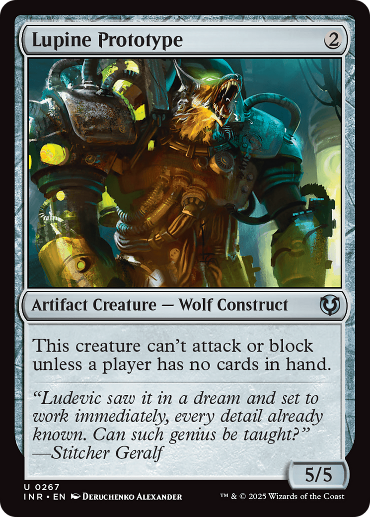 Lupine Prototype [Innistrad Remastered] | The Time Vault CA
