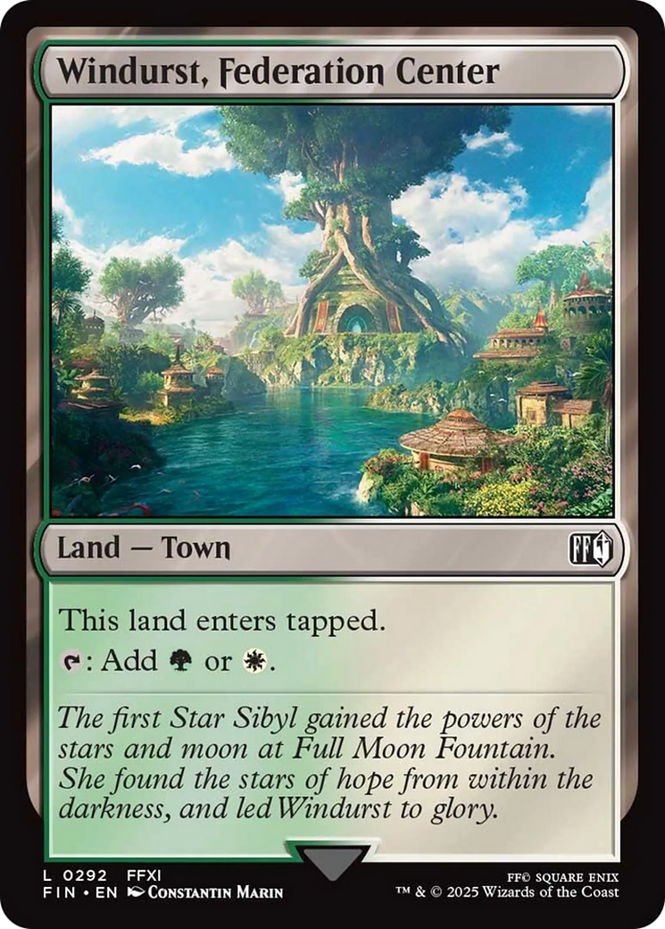 Windurst, Federation Center [FINAL FANTASY] | The Time Vault CA