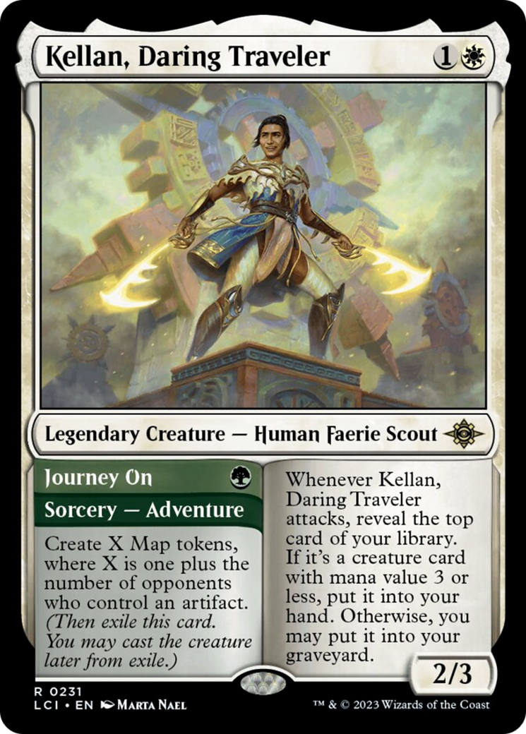 Kellan, Daring Traveler [The Lost Caverns of Ixalan] | The Time Vault CA