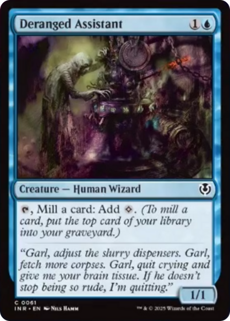 Deranged Assistant [Innistrad Remastered] | The Time Vault CA