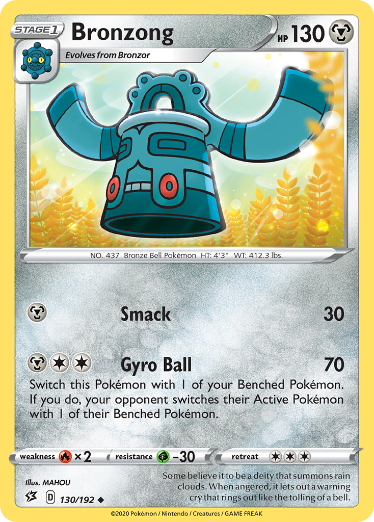 Bronzong (130/192) [Sword & Shield: Rebel Clash] | The Time Vault CA