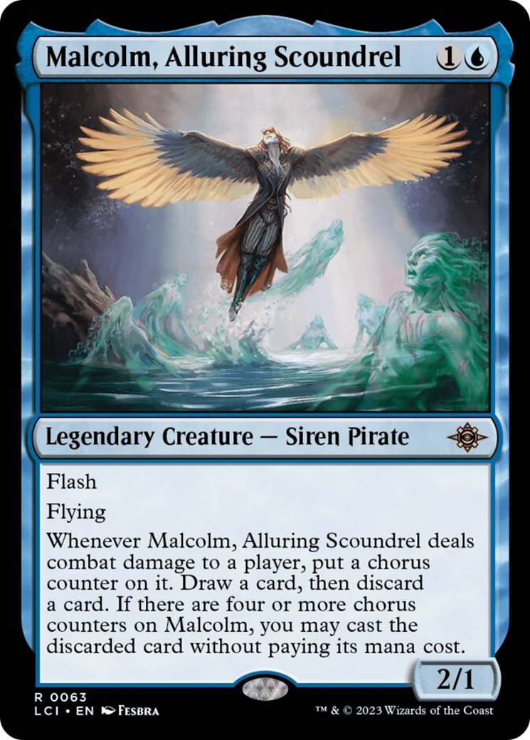 Malcolm, Alluring Scoundrel [The Lost Caverns of Ixalan] | The Time Vault CA