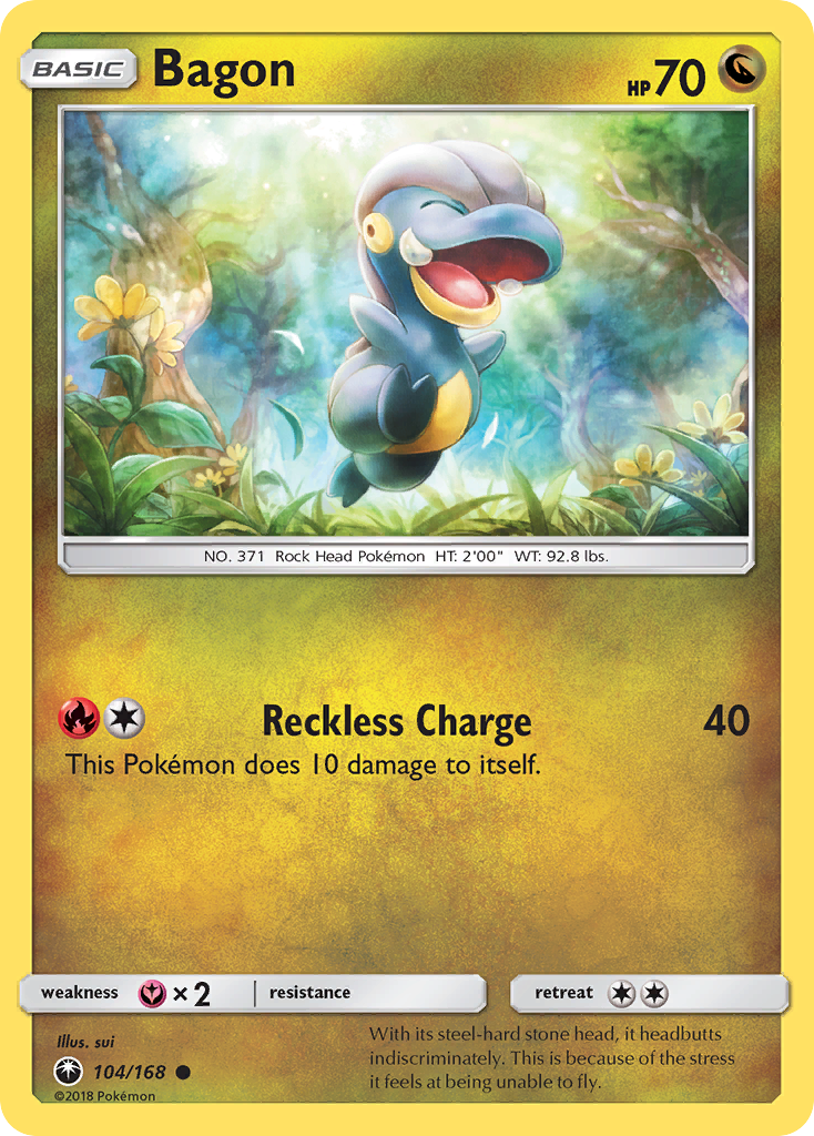 Bagon (104/168) [Sun & Moon: Celestial Storm] | The Time Vault CA
