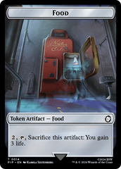 Robot // Food (0014) Double-Sided Token [Fallout Tokens] | The Time Vault CA