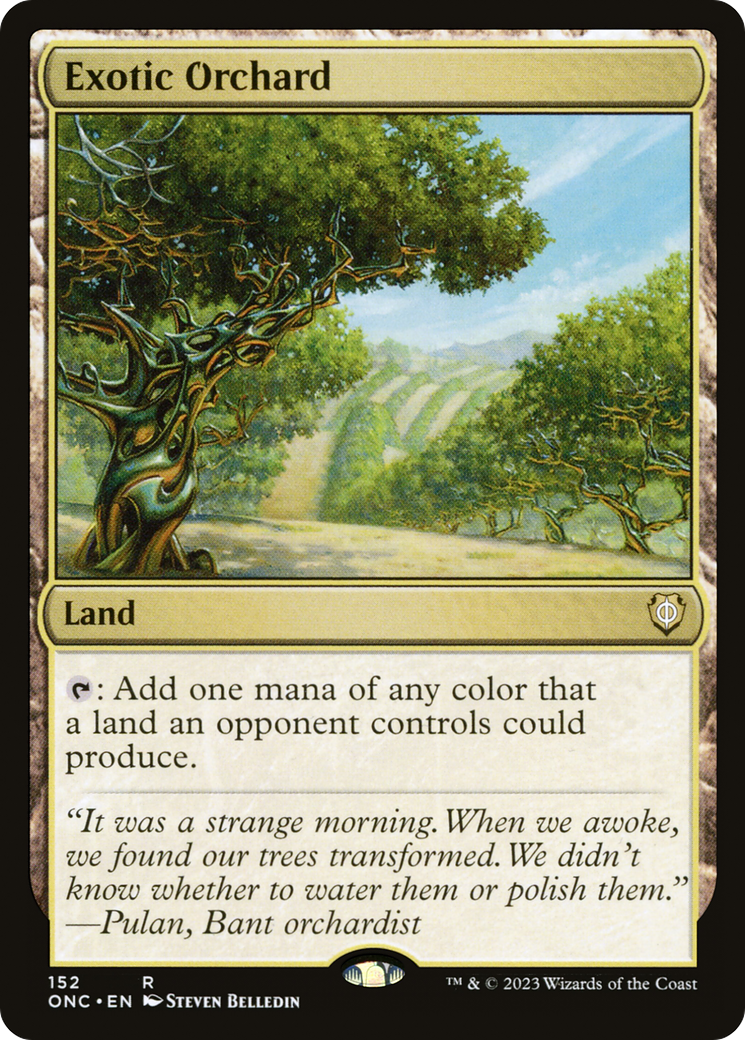 Exotic Orchard [Phyrexia: All Will Be One Commander] | The Time Vault CA