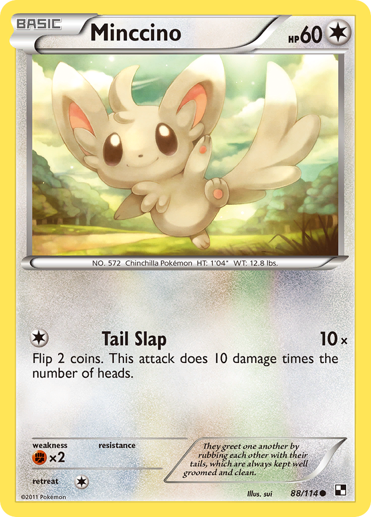 Minccino (88/114) [Black & White: Base Set] | The Time Vault CA