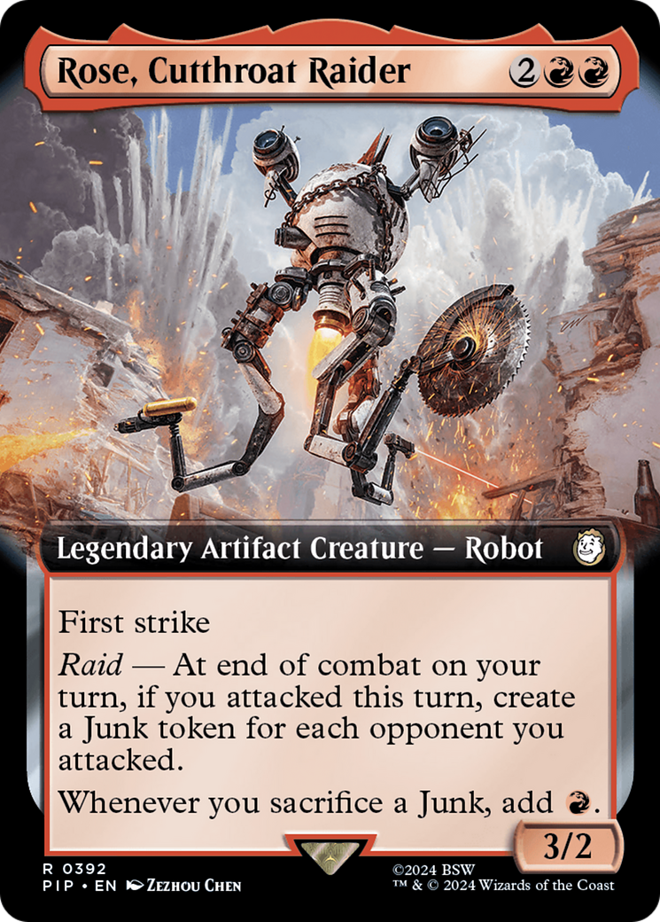 Rose, Cutthroat Raider (Extended Art) [Fallout] | The Time Vault CA