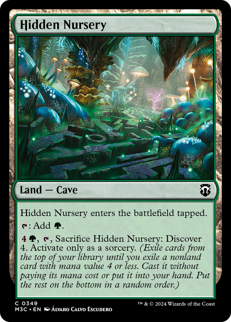 Hidden Nursery (Ripple Foil) [Modern Horizons 3 Commander] | The Time Vault CA