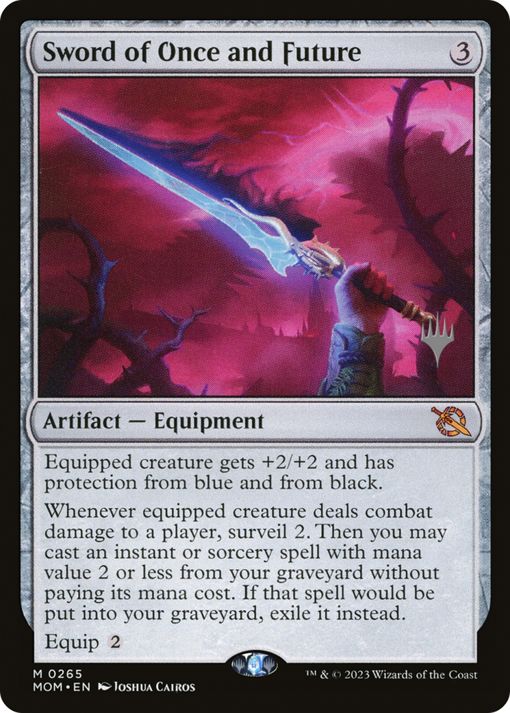 Sword of Once and Future (Promo Pack) [March of the Machine Promos] | The Time Vault CA