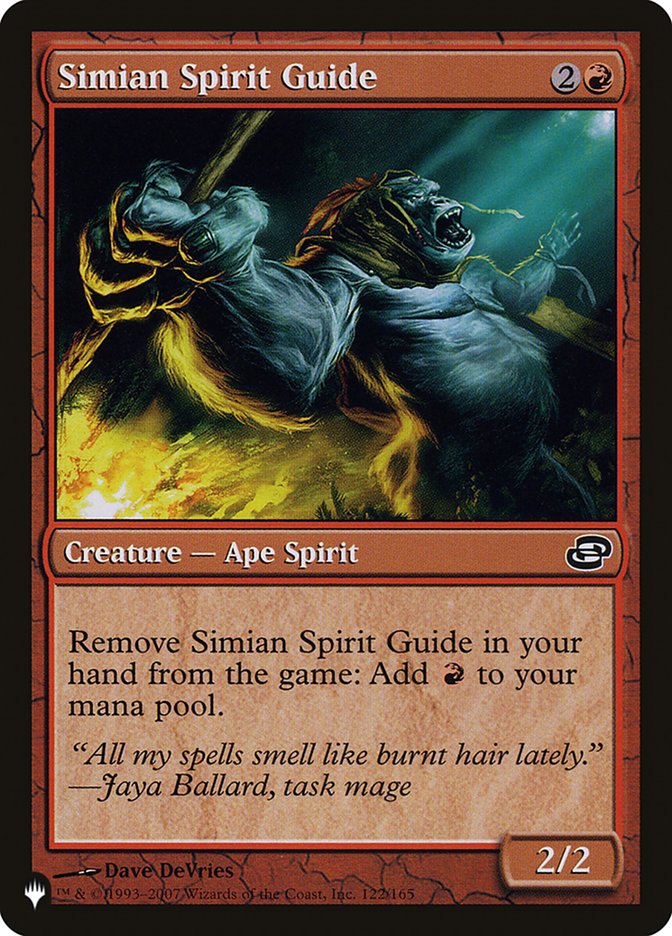 Simian Spirit Guide [The List] | The Time Vault CA