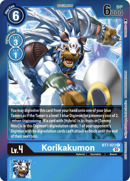 Korikakumon [BT7-023] (Event Pack 3) [Next Adventure Promos] | The Time Vault CA