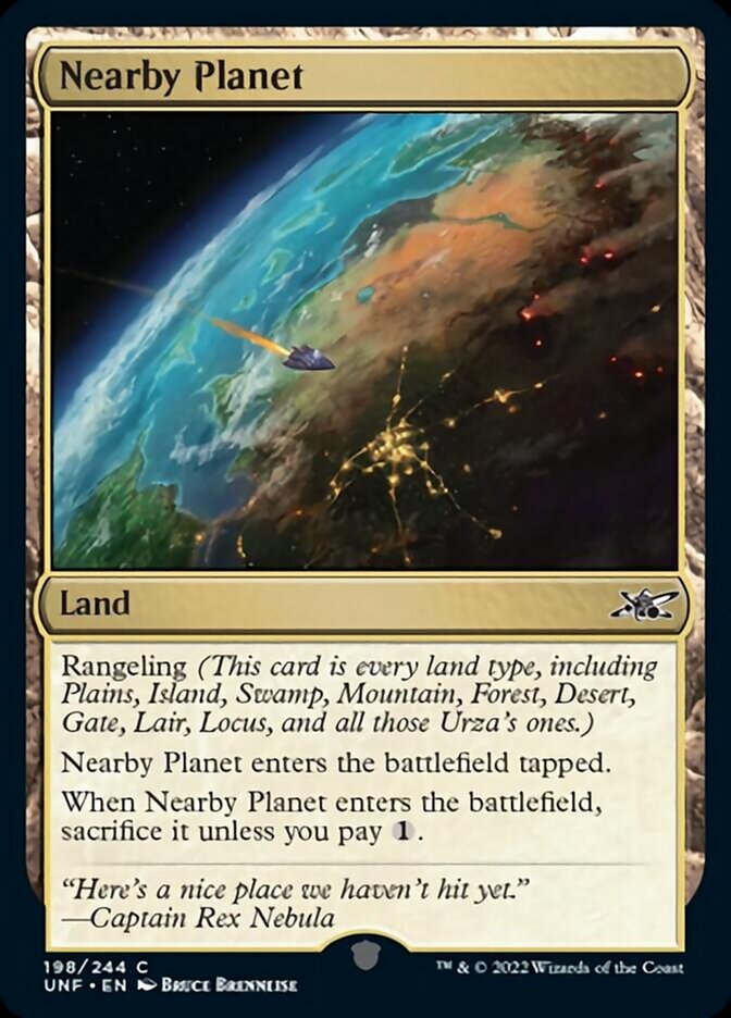 Nearby Planet [Unfinity] | The Time Vault CA