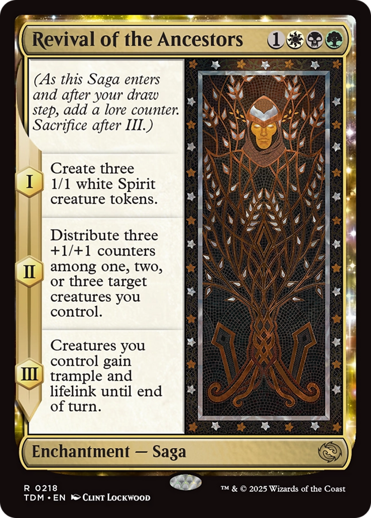Revival of the Ancestors [Tarkir: Dragonstorm] | The Time Vault CA