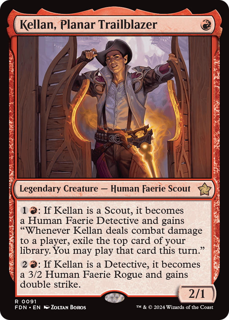 Kellan, Planar Trailblazer [Foundations] | The Time Vault CA