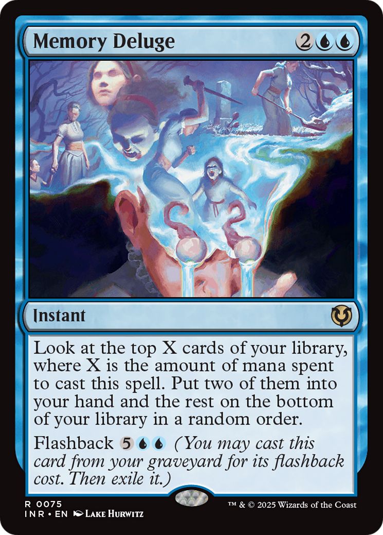 Memory Deluge [Innistrad Remastered] | The Time Vault CA