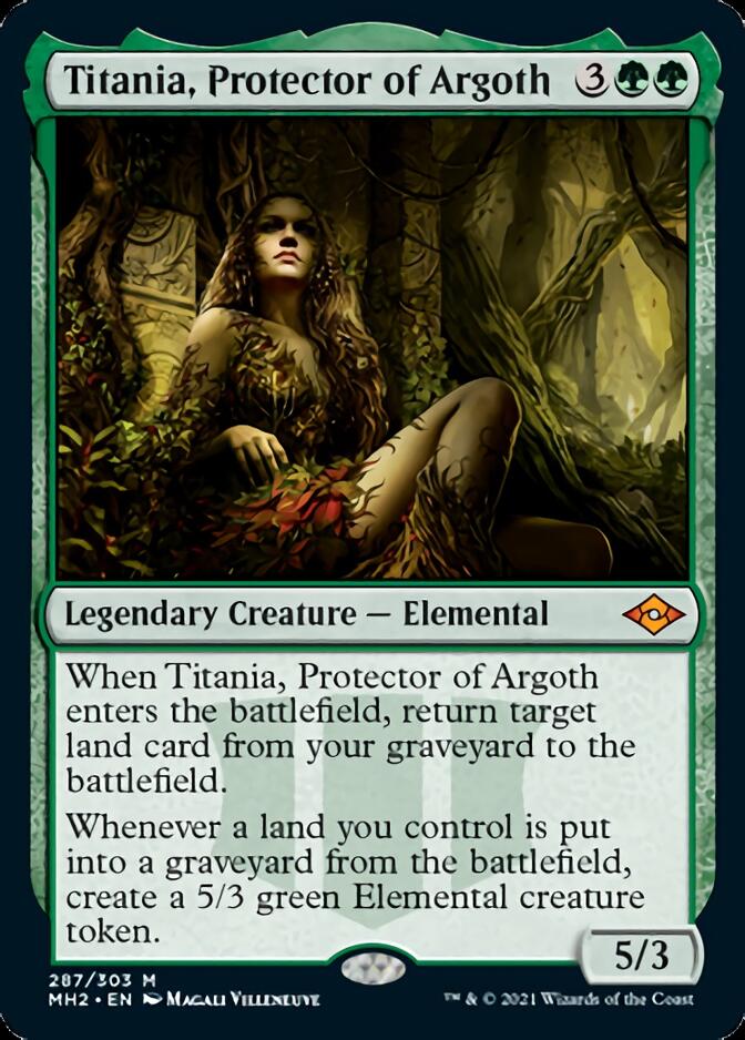 Titania, Protector of Argoth [Modern Horizons 2] | The Time Vault CA