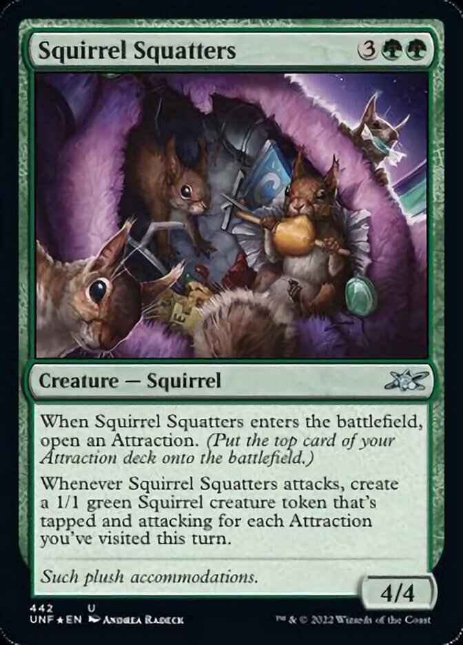 Squirrel Squatters (Galaxy Foil) [Unfinity] | The Time Vault CA