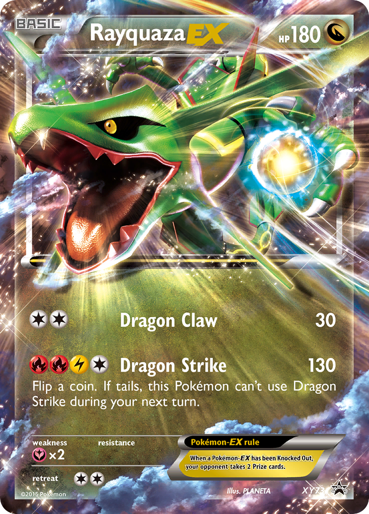 Rayquaza EX (XY73) [XY: Black Star Promos] | The Time Vault CA