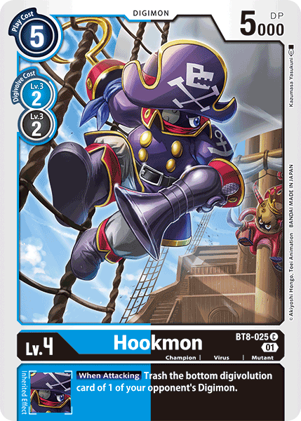 Hookmon [BT8-025] [New Awakening] | The Time Vault CA