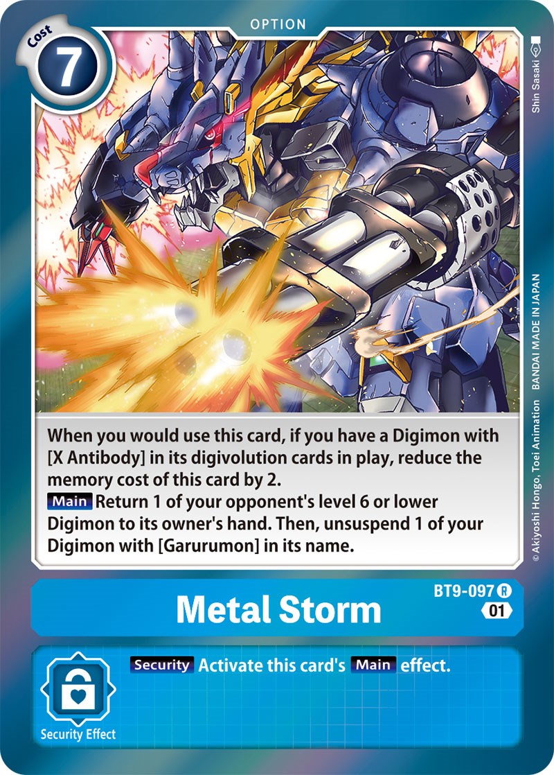 Metal Storm [BT9-097] [X Record] | The Time Vault CA