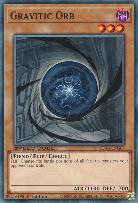 Gravitic Orb [SGX3-ENG07] Common | The Time Vault CA