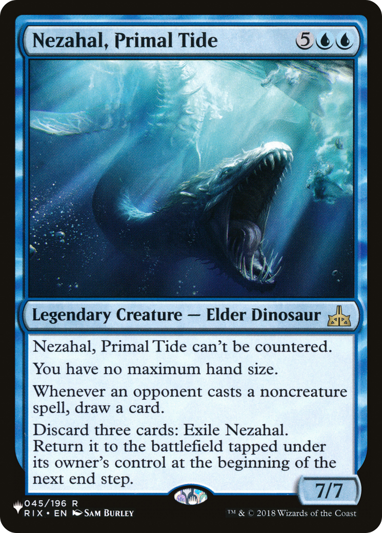 Nezahal, Primal Tide [The List] | The Time Vault CA