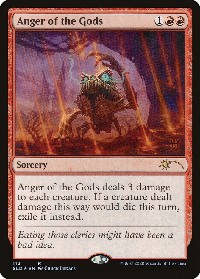 Anger of the Gods [Secret Lair Drop Series] | The Time Vault CA