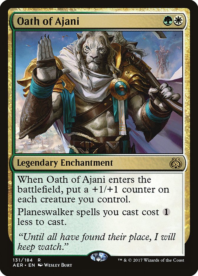 Oath of Ajani [Aether Revolt] | The Time Vault CA