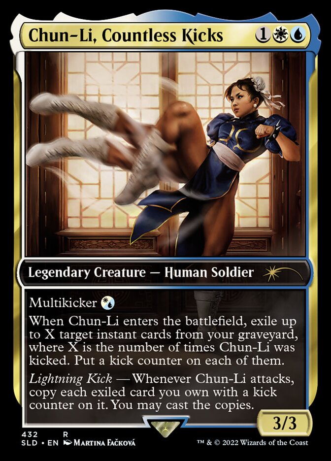 Chun-Li, Countless Kicks [Secret Lair Drop Series] | The Time Vault CA