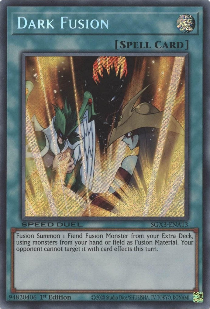 Dark Fusion [SGX3-ENA13] Secret Rare | The Time Vault CA