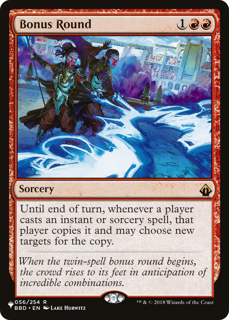 Bonus Round [The List] | The Time Vault CA