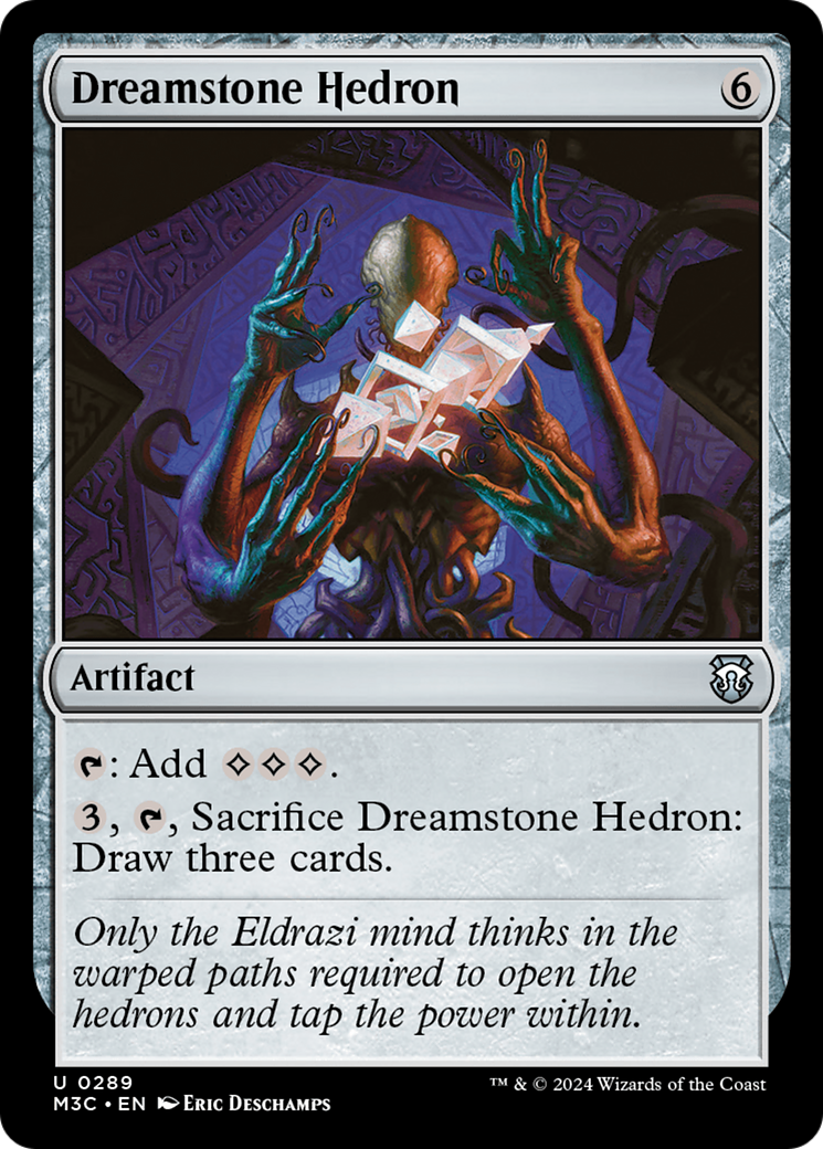Dreamstone Hedron (Ripple Foil) [Modern Horizons 3 Commander] | The Time Vault CA