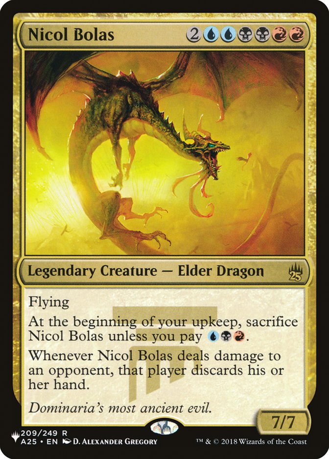 Nicol Bolas [The List] | The Time Vault CA