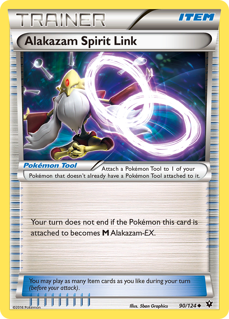 Alakazam Spirit Link (90/124) [XY: Fates Collide] | The Time Vault CA