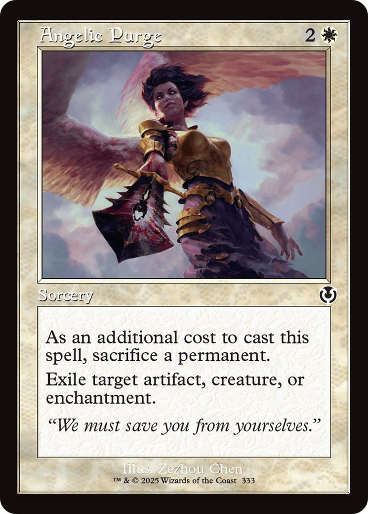 Angelic Purge (Retro Frame) [Innistrad Remastered] | The Time Vault CA